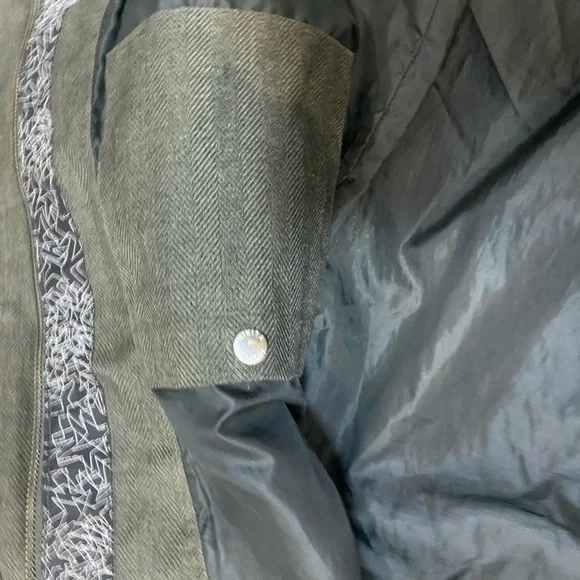 Nikita Dark Green Jacket with Faux Fur Hood - Picture 10 of 11